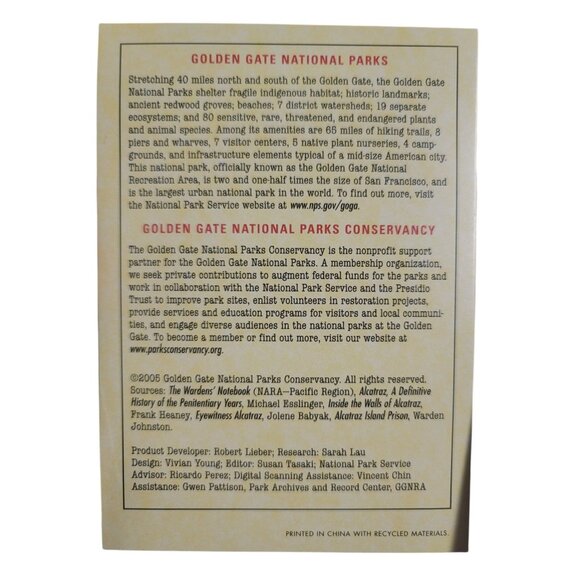 Alcatraz Prisoner Mugshots and Records - 45 Fact Filled Cards - Picture 6 of 10